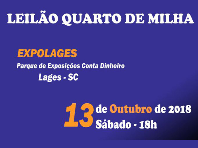 Lance Rural apresenta leilão quarto de milha neste sábado on Vimeo